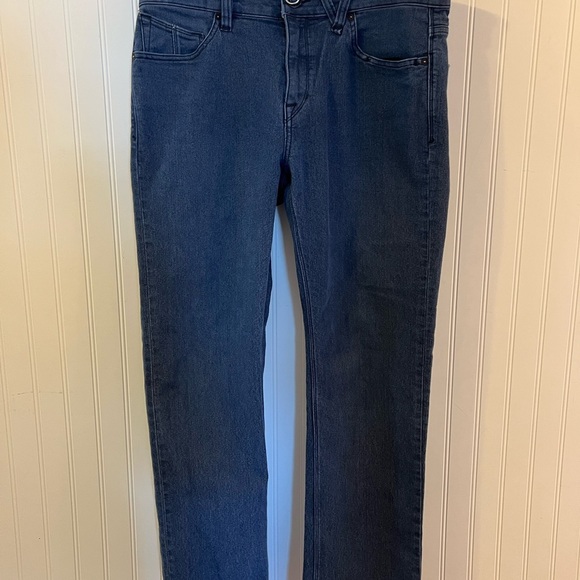 Volcom Men’s Solver Jeans Size 34 Modern Straight - Picture 1 of 6
